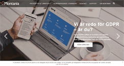 Desktop Screenshot of montania.se